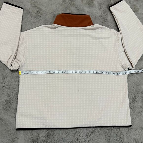 Free Fly Apparel Women's Gridback Fleece Snap Pullover Stone Size XL $148 - Picture 12 of 15